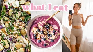 What I Eat in a Day // vegan summer meals