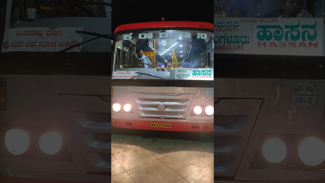 430 Kms Hassan KSRTC Bus 