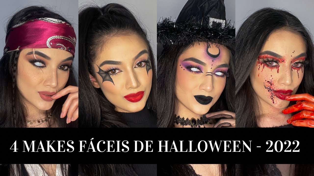 Aprenda a fazer 3 maquiagens muito fáceis para o Halloween - Tudo Beleza -  UOL