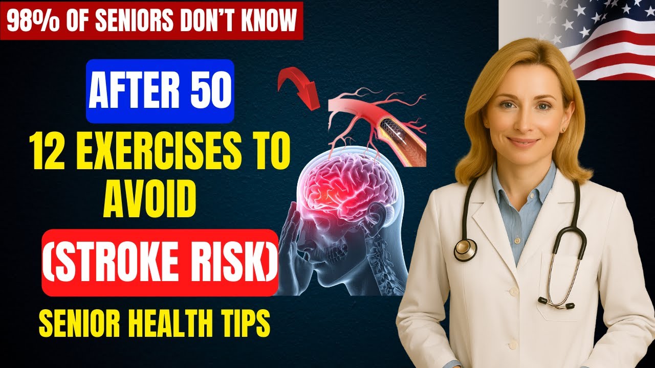 Must Avoid When Exercising! 12 Workouts That May Increase Stroke Risk After Age 50 | Elevate Health