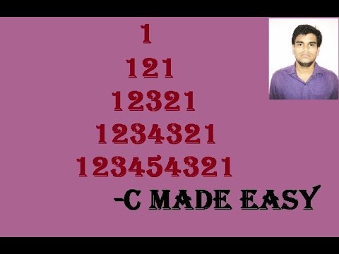EASY WAY FOR TRIANGLE PATTERN PRINTING IN C BY CMADE EASY||CMADEEASY||cmadeeasy