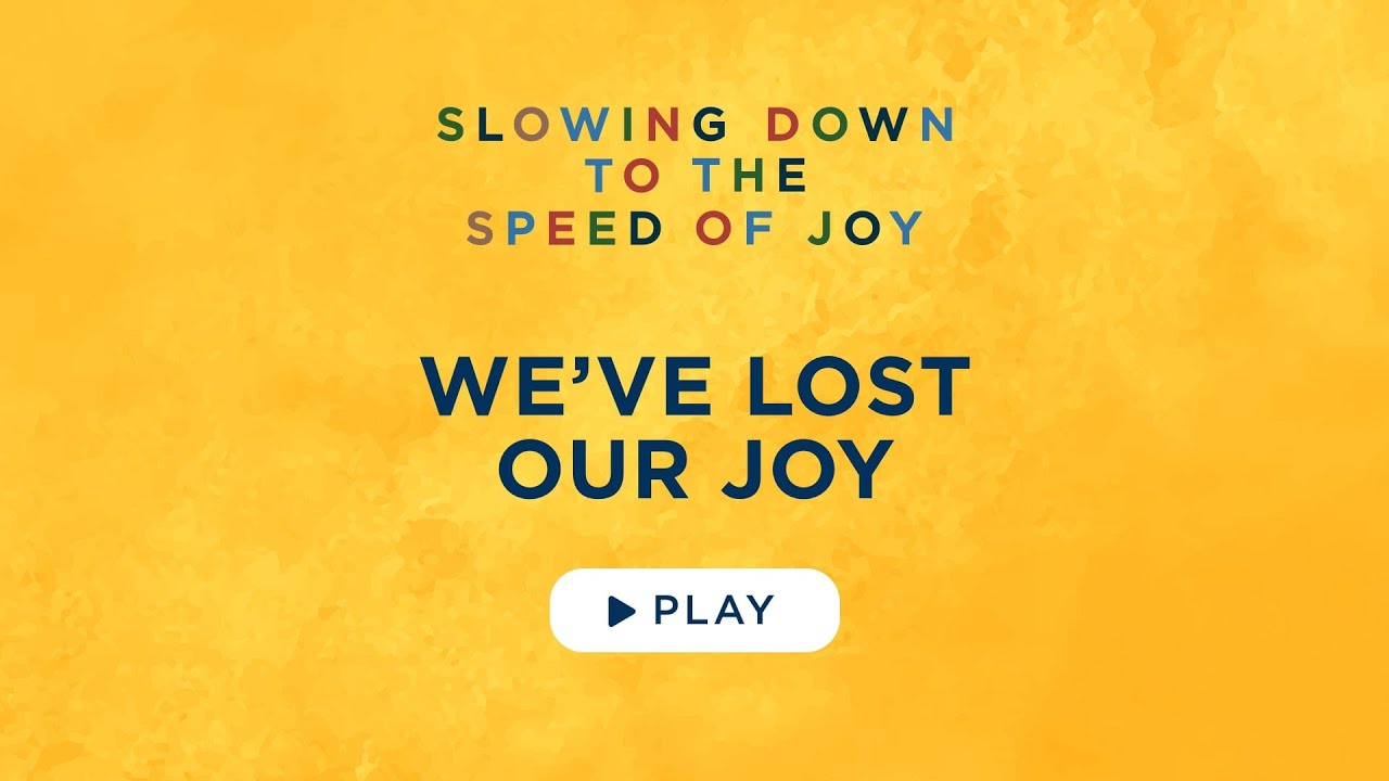 We’ve Lost Our Joy - Best Advent Ever - Matthew Kelly - YouTube