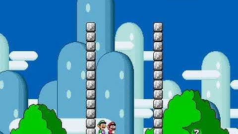 Super Mario Bros. X 1.4.4 - Super Mario World Project - Blocks - Falling Blocks Tetris