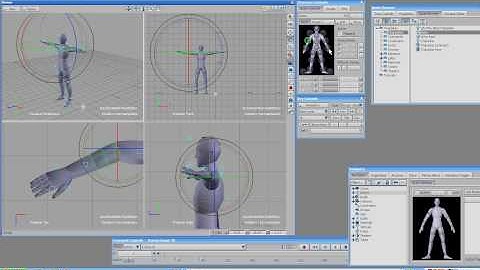 Importing C3d and Mapping Actor in MotionBuilder Tutorial 2