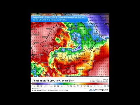 Vremea săptămânală 20 26 februarie 2023