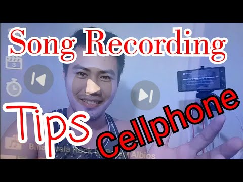Video: Paano Mag-record Ng Musika Sa Isang Mobile Phone