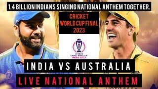 World Cup Final 2023 | India Vs Australia | Live National Anthem | Cricket World Cup Final 2023