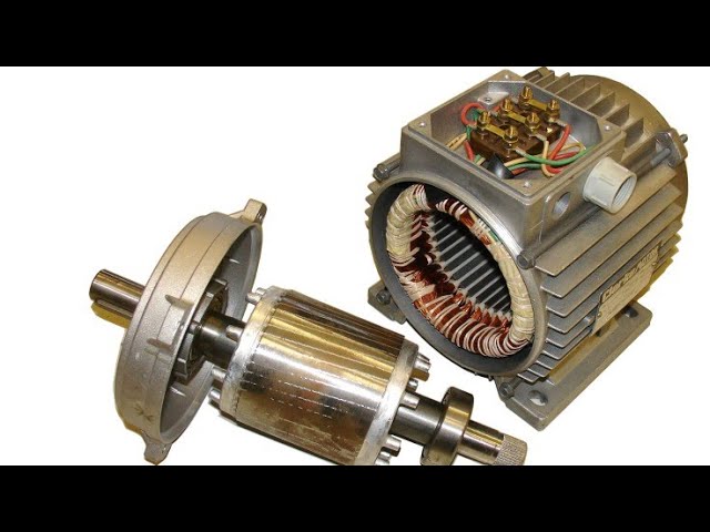Comment fonctionne un moteur à cage d'écureuil ? - YouTube