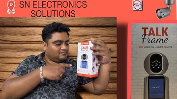 HOW TO SECUREYE TALK FRAME WIFI CAMERA||UNBOXING AND DEMONSTRATION || EZZE CONFIGURATION ||