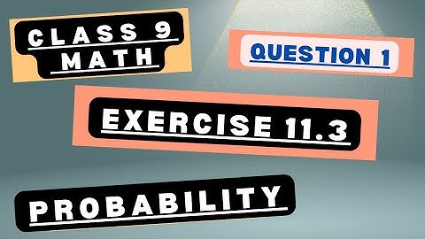 nbf math class 9 ex 11.3 q1