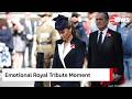 WATCH NOW: Kate Middleton, Princess of Wales, Attends Anzac Day Service in London at Cenotaph | AQ14