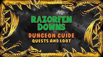 Razorfen Downs Quests and Loot | Classic WoW