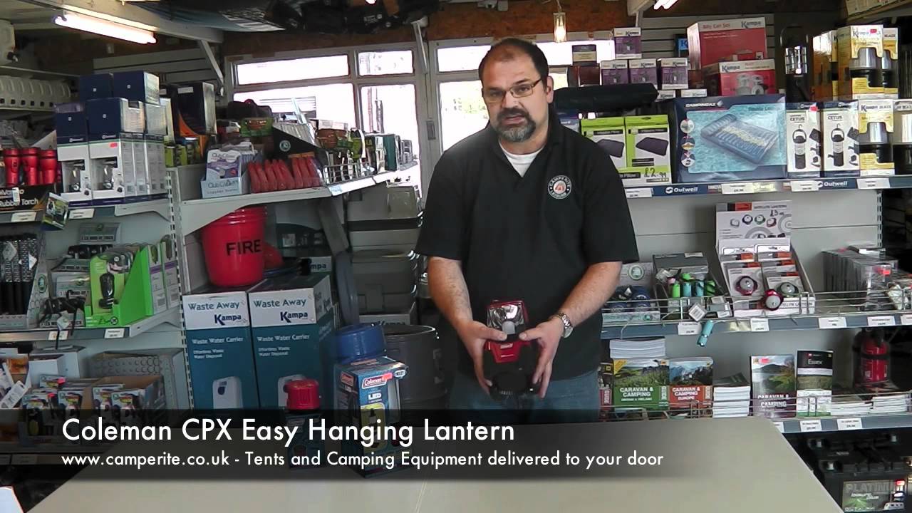 Coleman CPX Easy Hanging Lantern - YouTube