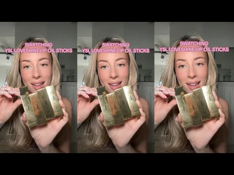 SWATCHING YSL LOVESHINE