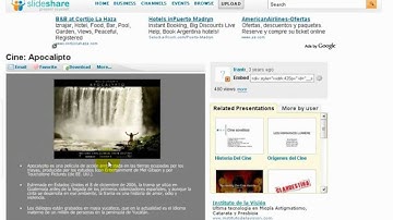Cómo subir diapositivas de slideshare a mi Blog.wmv