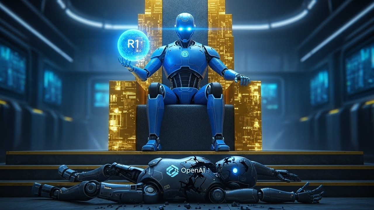 DeepSeek R1: Новый король ИИ? (Лучше, чем OpenAI o1?)