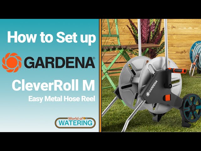 How to Set Up the Gardena Clever Roll Hose Reel 