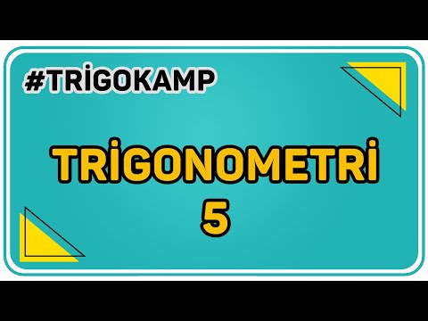 TRİGONOMETRİ 5  |  ŞENOL HOCA #TRİGOKAMP