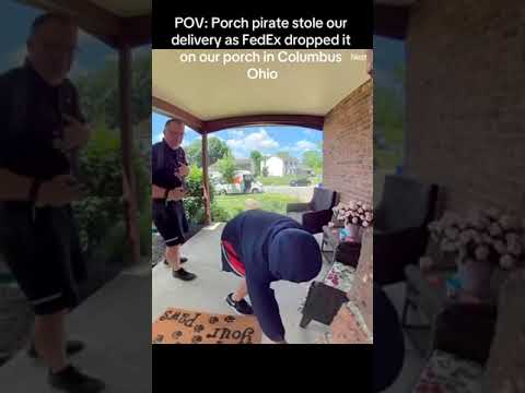 Porch pirate