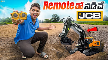 RC JCB Unboxing & Testing 🔥🔥 Telugu Experiments