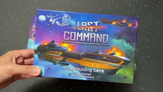 A Look at the Dual Deckbuilding Game (DBG) The Last Command (from Sentient Games) - Prototype Copy