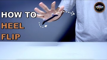 How To Heelflip a Fingerboard?