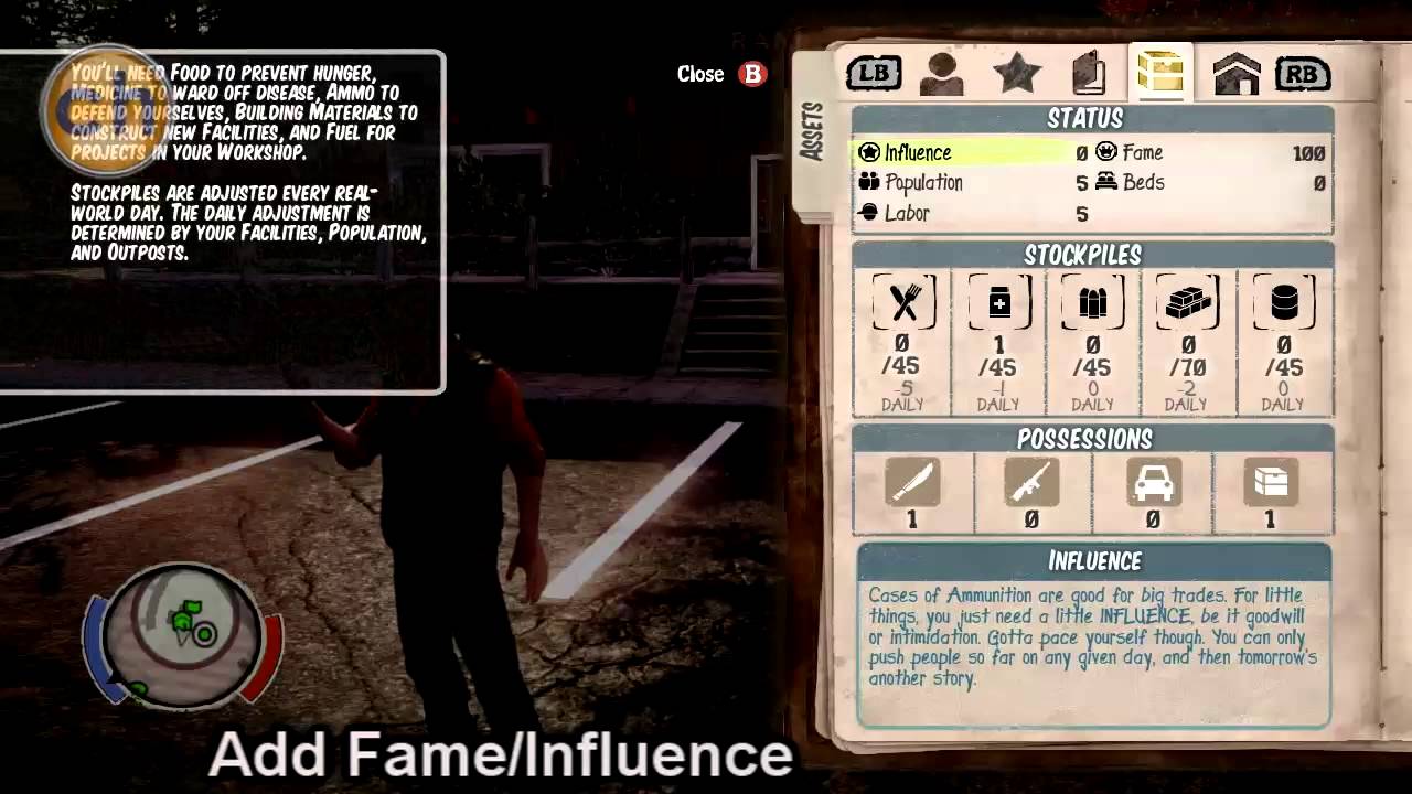 State of Decay year one ITEM HACK/SPAWN using Cheat Engine 6.4 