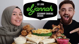 El Jannah Mukbang | Charcoal Chicken | Fried Chicken | Chips/Fries | Toum/Garlic Dip | Pickles