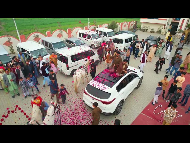 pakistan wedding video with drone shoot brat protocol by click studio from Sambrial full movie drone class=