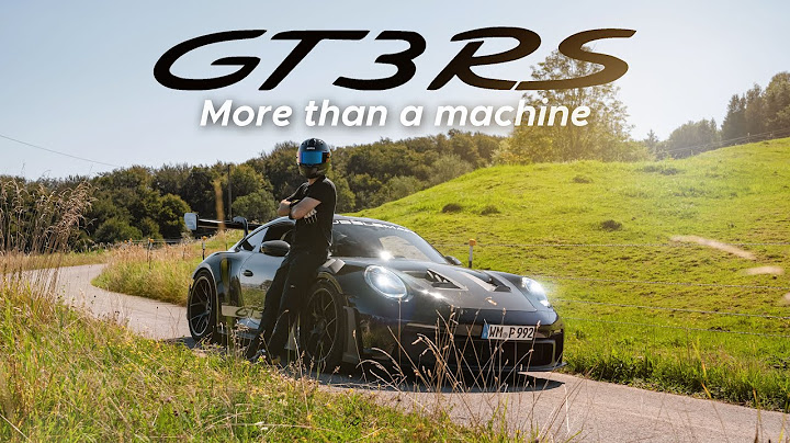 Porsche GT3RS - More Than A Machine ( A short cinematic film)