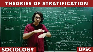 Lec 76: Theories of Stratification #sociology #upsc #stratification #net #jrf