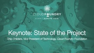 Keynote: State of the Project - Chip Childers, Vice President of Technology