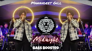 Midnight (Bass Boosted) Manavgeet Gill | Hakeem | Latest Punjabi Bass Boosted Song 2022 | Thumb