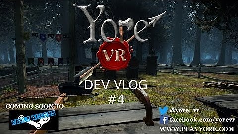 YVR DevVlog 04 - Medieval Crossbows