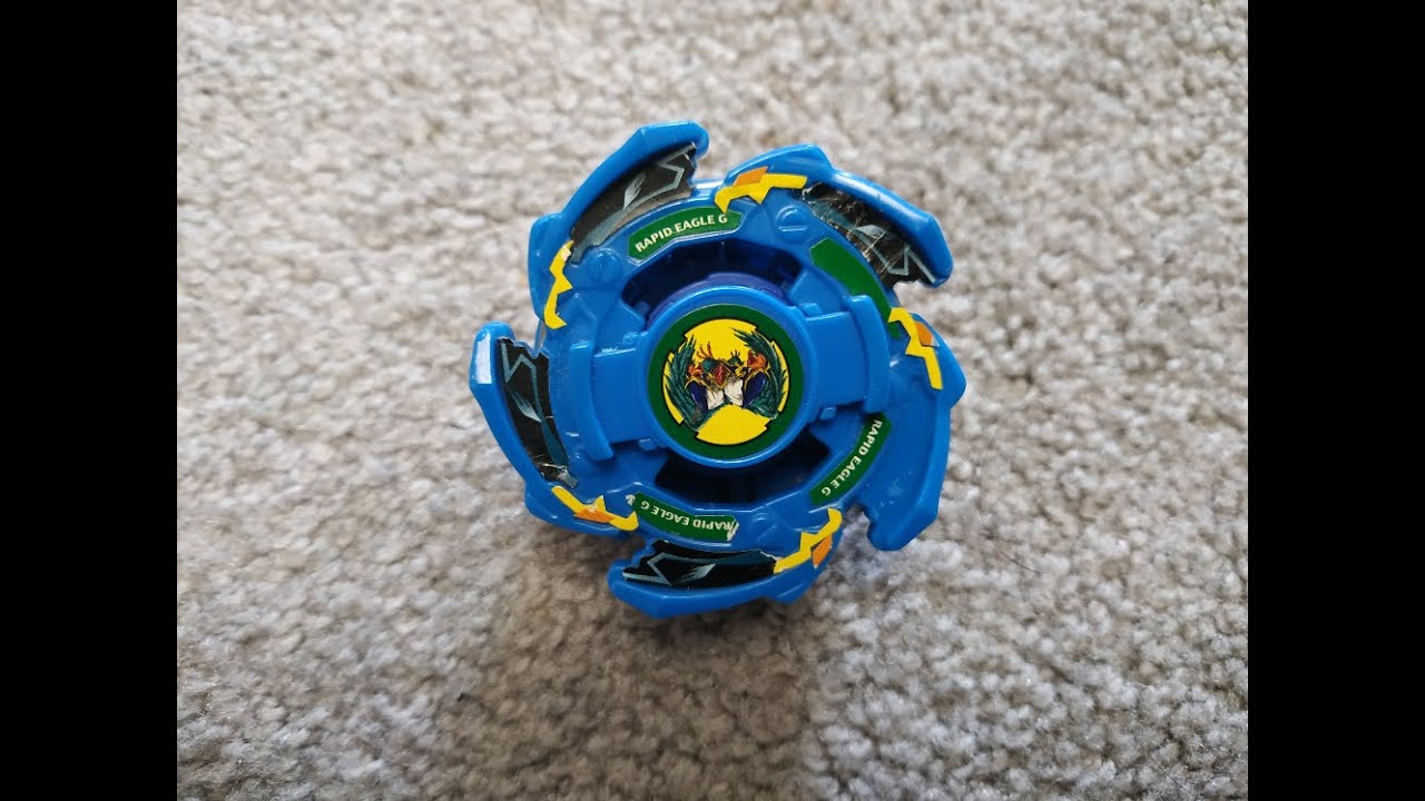 Beyblade: Rapid Eagle G Hasbro Review and Test Spin 