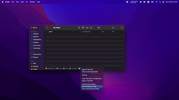 How to open macOS terminal in the current directory