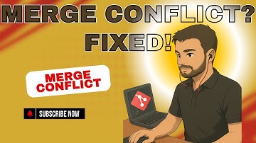Git Merge with Conflict Resolution | Hindi English | Git Merge Conflict Resolve
