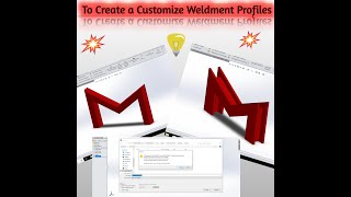 #To Create #Customize #Weldment #Profiles in #Structural#Membrane  #Permission#save#file #SolidWorks Net Worth