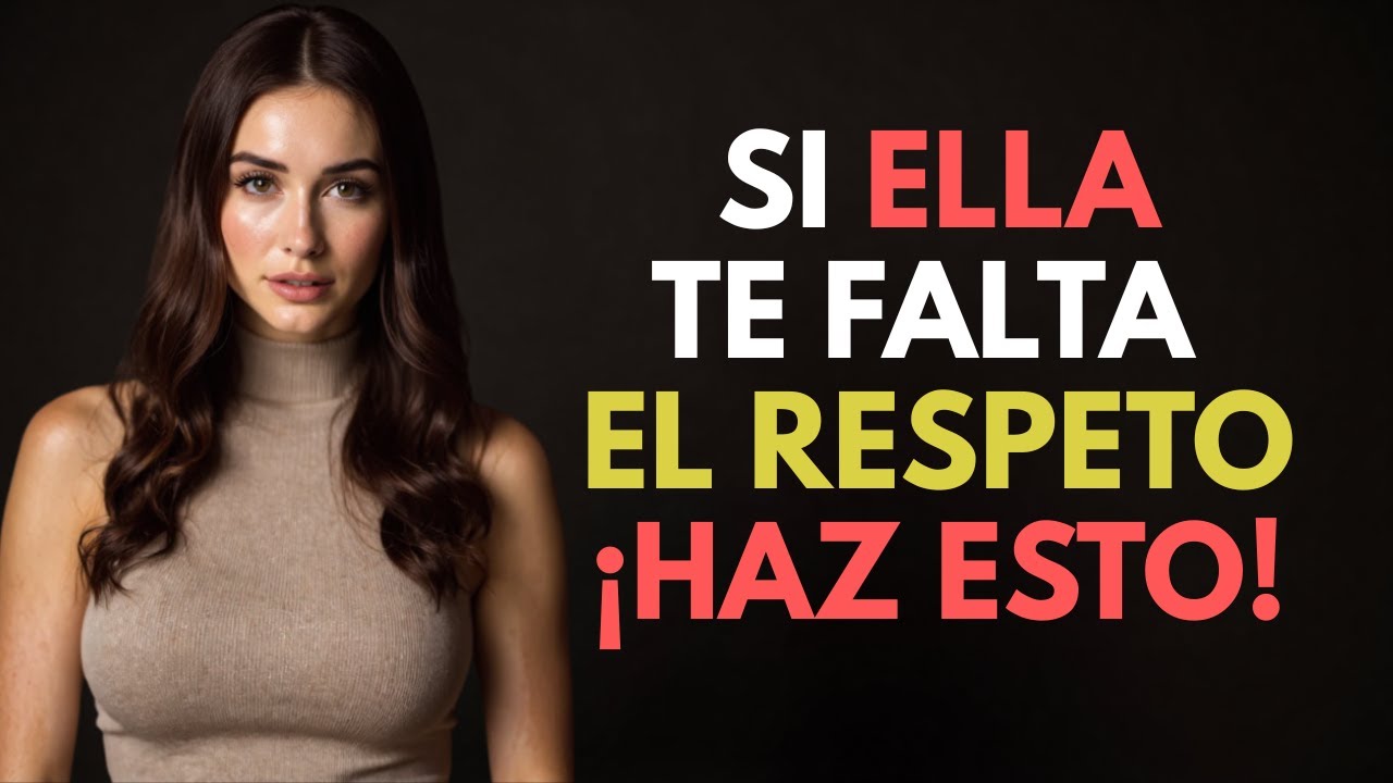 ESTO ES LO QUE DEBES HACER SI UNA MUJER TE FALTA EL RESPETO!