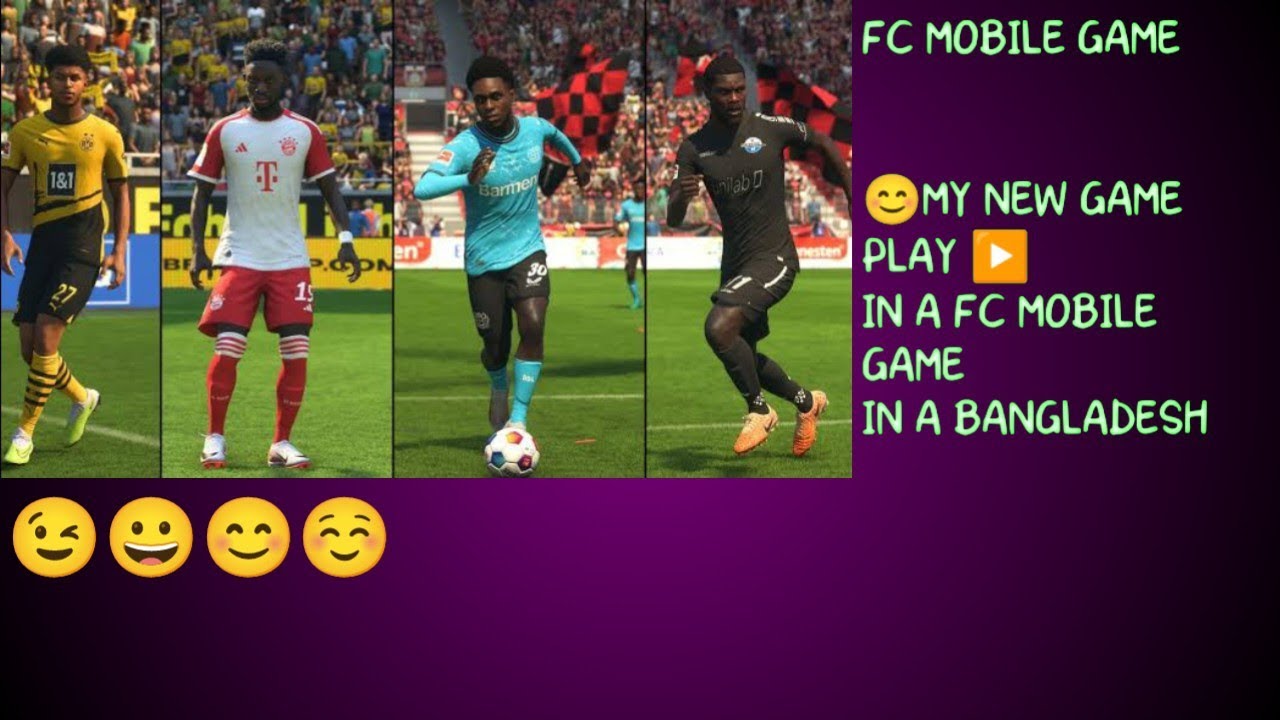 new game play ️ in a FC mobile game 🎮 - YouTube