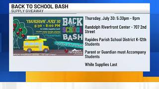 Back to School Bash at Randolph Riverfront Center