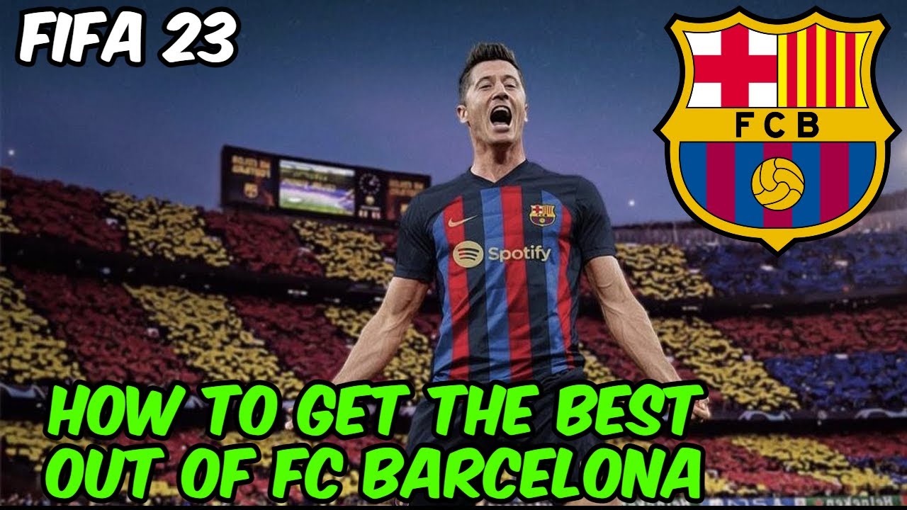 FIFA 23 - BEST FC BARCELONA Formation, Tactics and Instructions