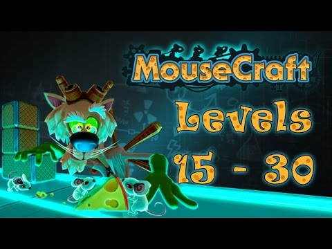 Видео: Обзор и прохождение MouseCraft PC (Levels: 15-30) Full HD (1080p)/MouseCraft review and walkthrough