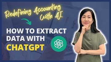 Redefining Accounting with AI #1/3 -  How to Process Invoices with ChatGPT