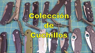 Colección de cuchillos de bolsillo
