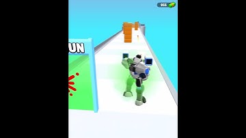 Robot Run by Johann Ulbrich - Hyper Casual Runner Game
