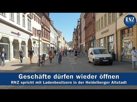 Wiedereröffnung: Das Leben kehrt in die Heidelberger Wiedereröffnung: Das Leben kehrt in die Heidelberger