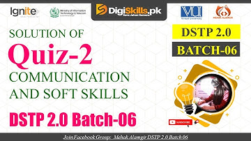 communication and soft skills quiz 2 batch 6