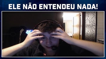 BRANCE SEM ENTENDER NADA DO INGLÊS