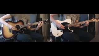 Radiohead - Paranoid Android (Thom + Jonny Guitar Cover HD) chords